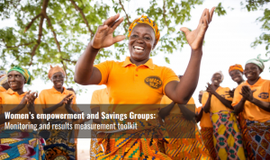 Women’s empowerment and savings groups: monitoring and results measurement toolkit