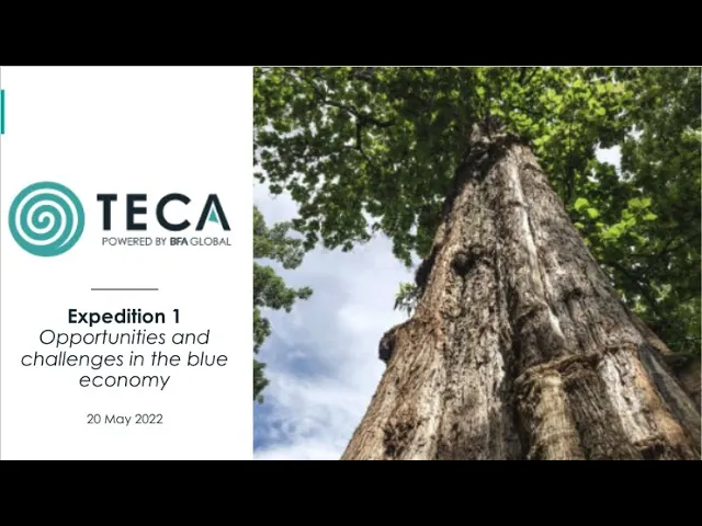 TECA Expedition Series: Opportunities and challenges in the Blue Economy in Africa