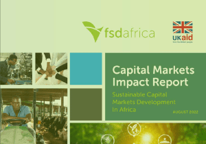 Capital Markets Impact Report