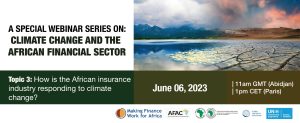How is the African insurance industry responding to climate change?