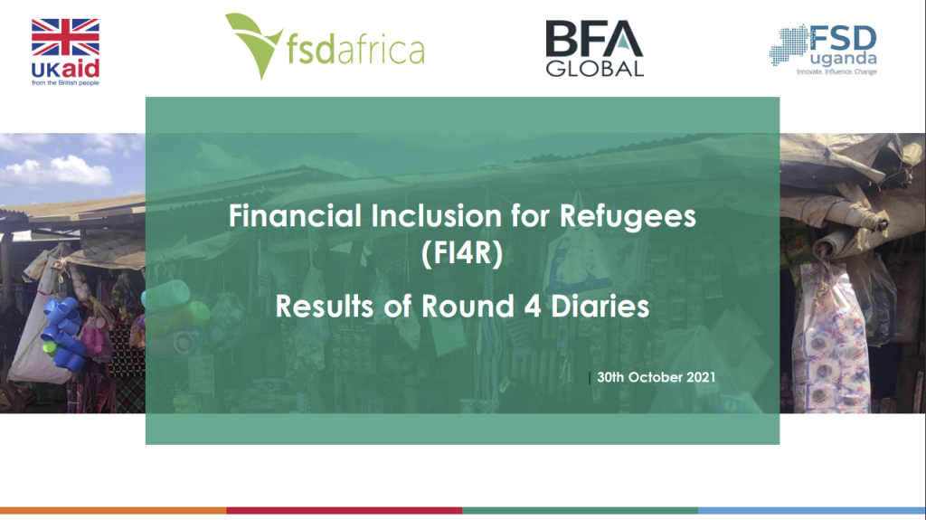 Financial Inclusion for Refugees (FI4R) – Results of Round 4 Diaries