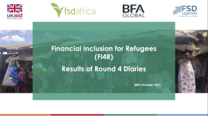 Financial Inclusion for Refugees (FI4R) Results of Round 4 Diaries