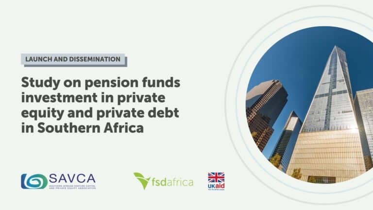 Study on pension funds investment in private equity and private debt in Southern Africa