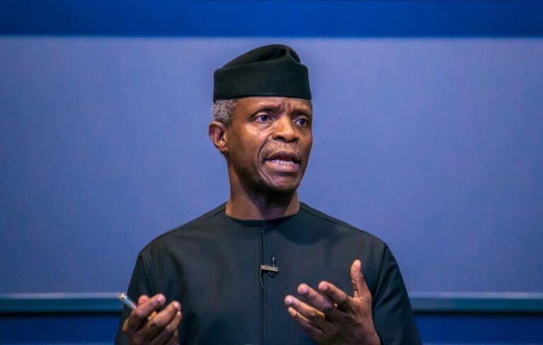 Africa’s carbon finance stream can be scaled up to $200 billion per annum – Osinbajo
