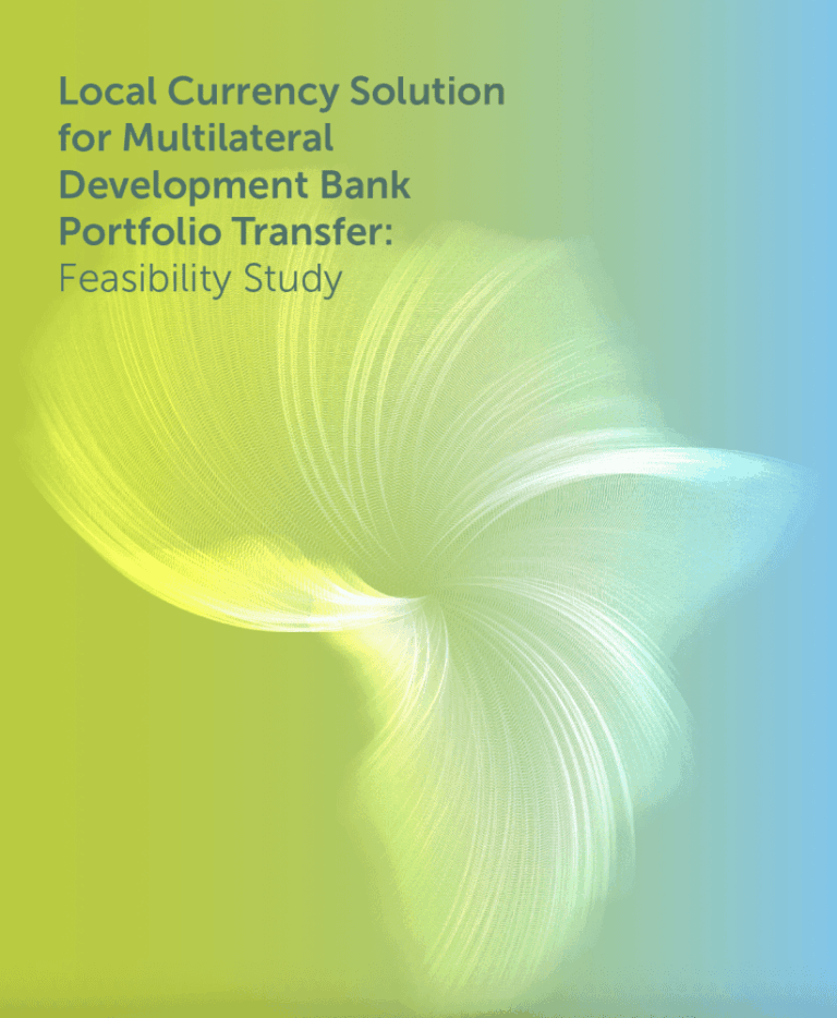 Local currency solution for Multilateral Development Bank Portfolio Transfer: Feasibility Study