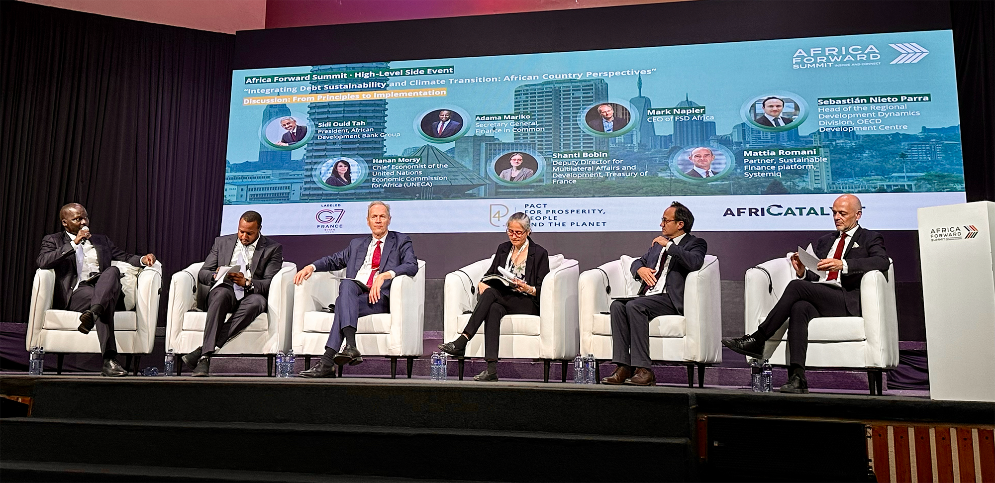 Debt, climate, and capital markets in focus at Africa Forward Summit